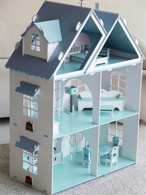 Как сделать домик для куклы Барби своими руками из разных материалов
